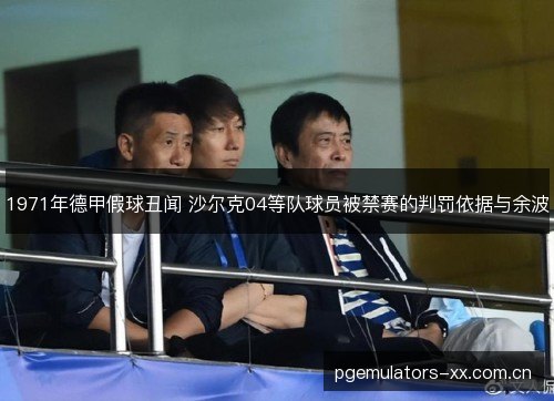 1971年德甲假球丑闻 沙尔克04等队球员被禁赛的判罚依据与余波 1971年德甲假球丑闻 沙尔克04等队球员被禁赛的判罚依据与余波